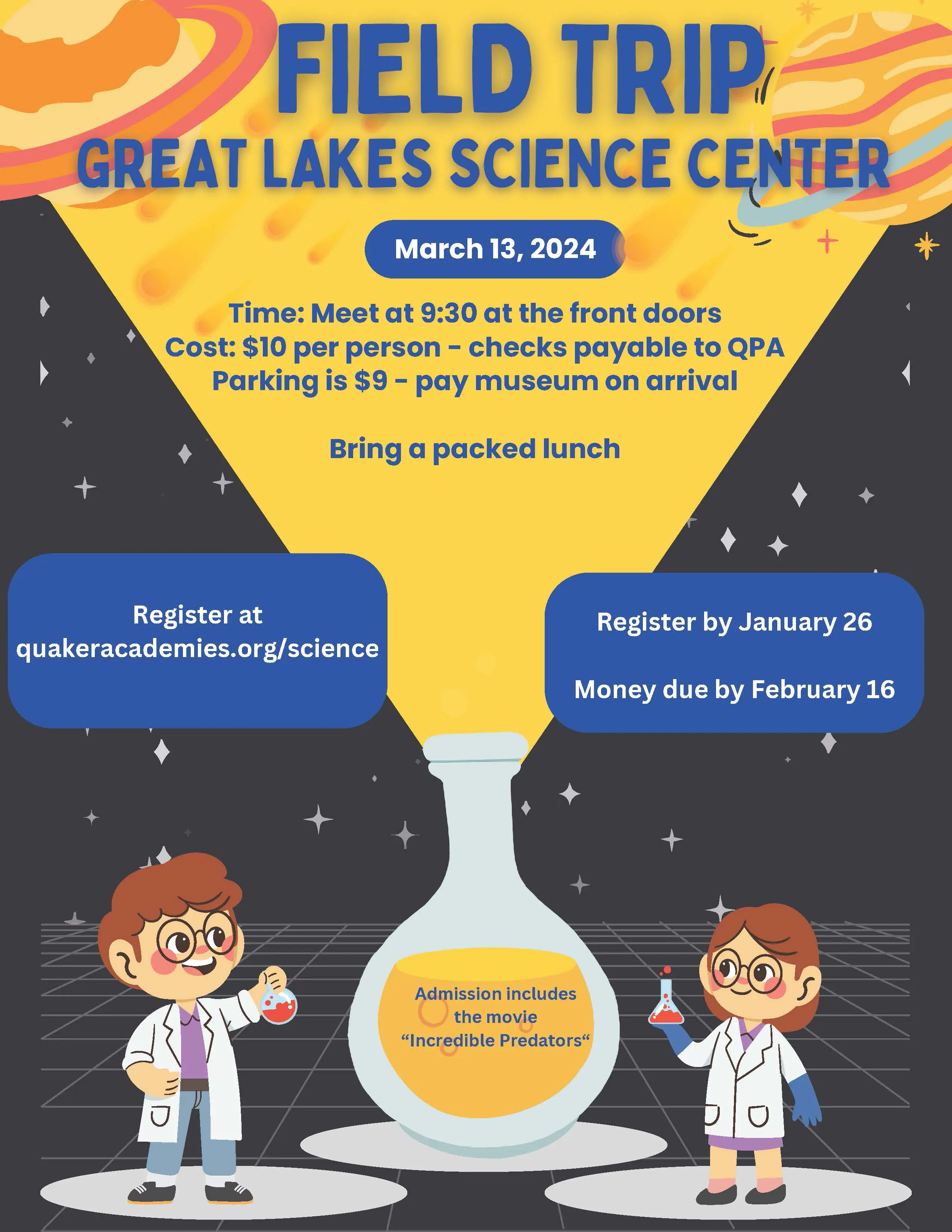 Field Trip - Great Lakes Science Center